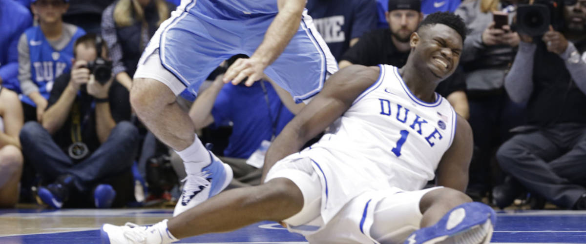 Zion Williamson Nike Shoes Split Open, Nike Stock Tumbles