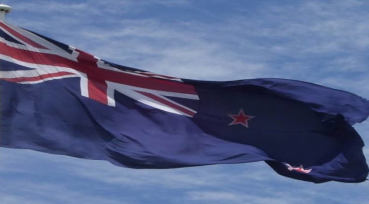 New Zealand's national flag.