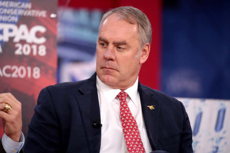Ryan Zinke, former U.S. Secretary of the Interior.