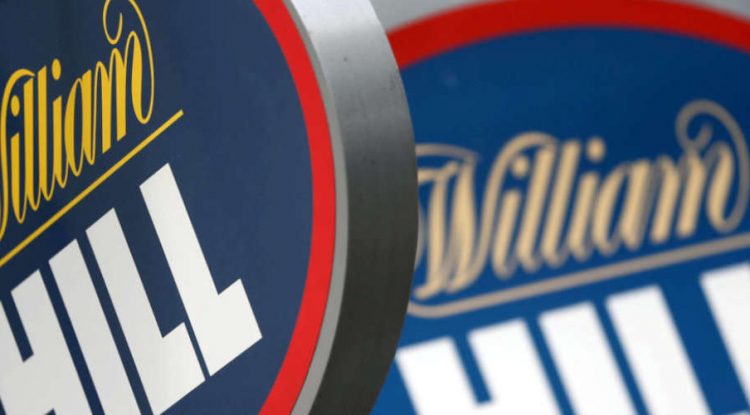William Hill's official shop window and logo.
